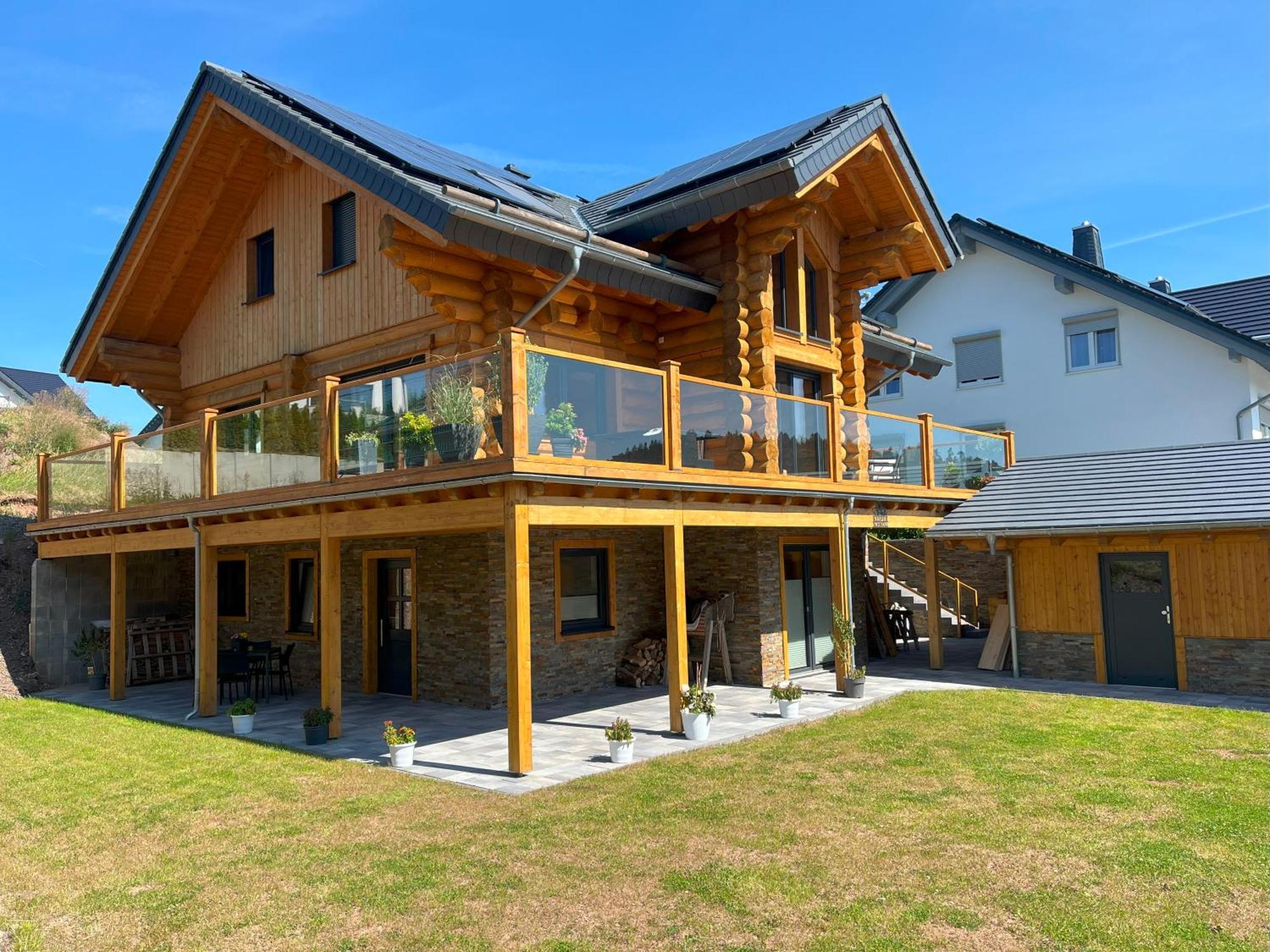 Ferienwohnung Uplandblockhaus فيلنغن المظهر الخارجي الصورة